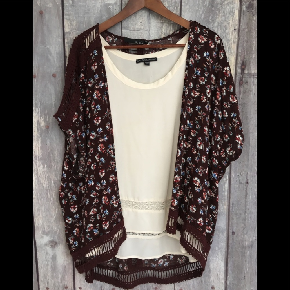 Sleeveless top and cover Nordstroms